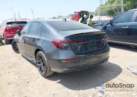 2025 Honda Civic Hybrid Sport/Sport Touring z USA, uszkodzony, nr VIN 2HGFE4F85SH307678